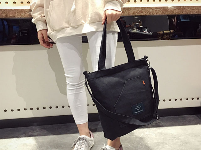 手提帆布袋效果图