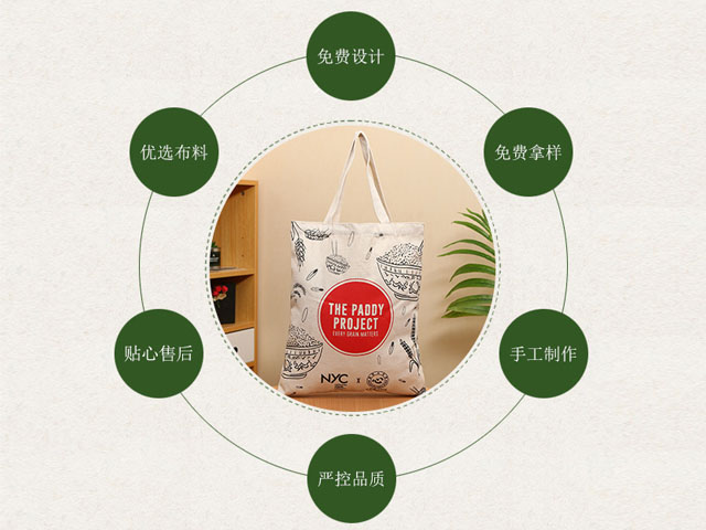 选择华琪制袋厂定制帆布购物袋六大理由